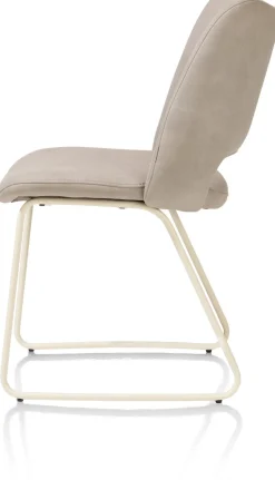 XOOON KODI eetkamerstoel - frame nebbia - stof Pala - lichtgrijs^ Eetkamerstoelen