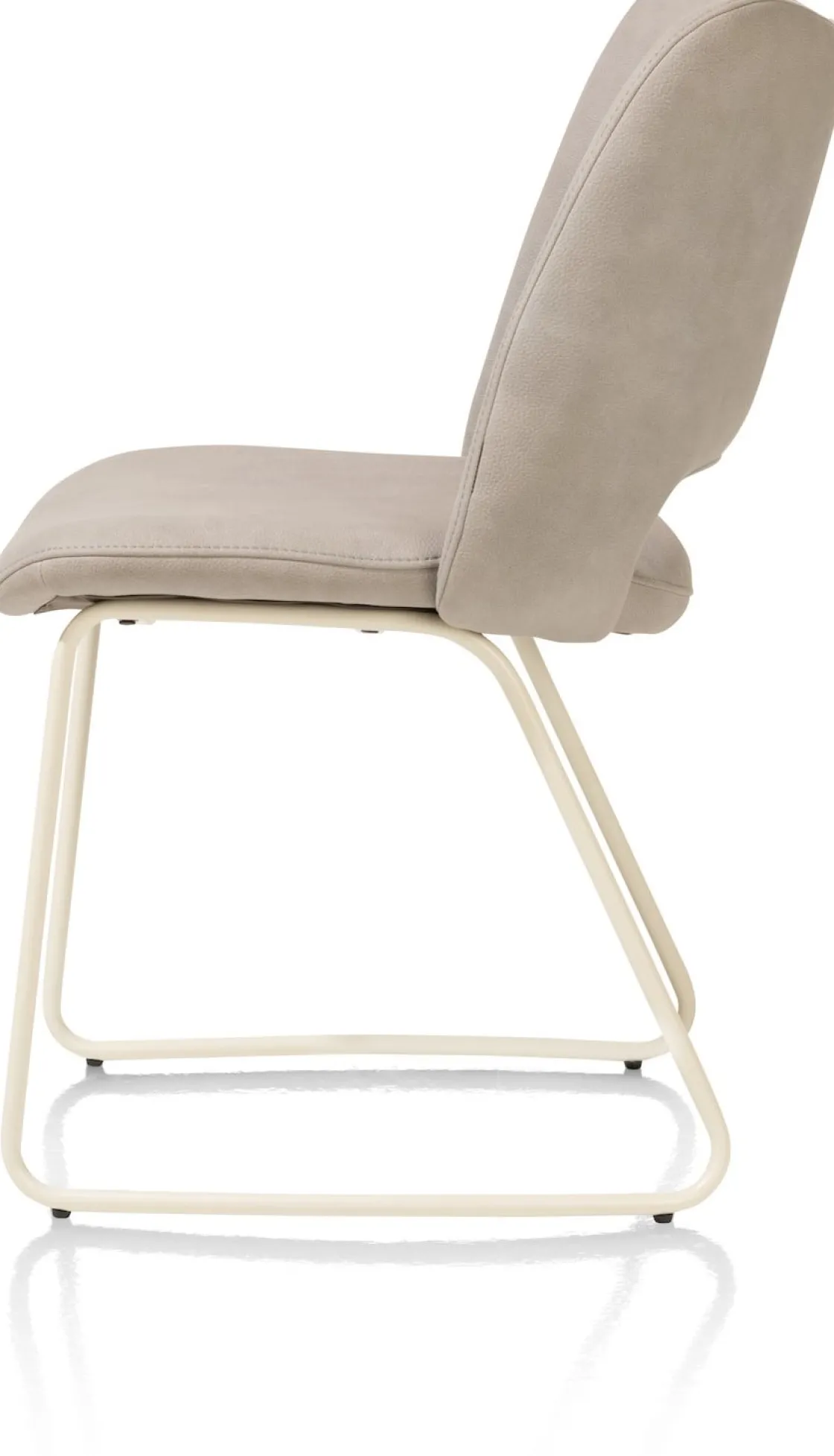 XOOON KODI eetkamerstoel - frame nebbia - stof Pala - lichtgrijs^ Eetkamerstoelen