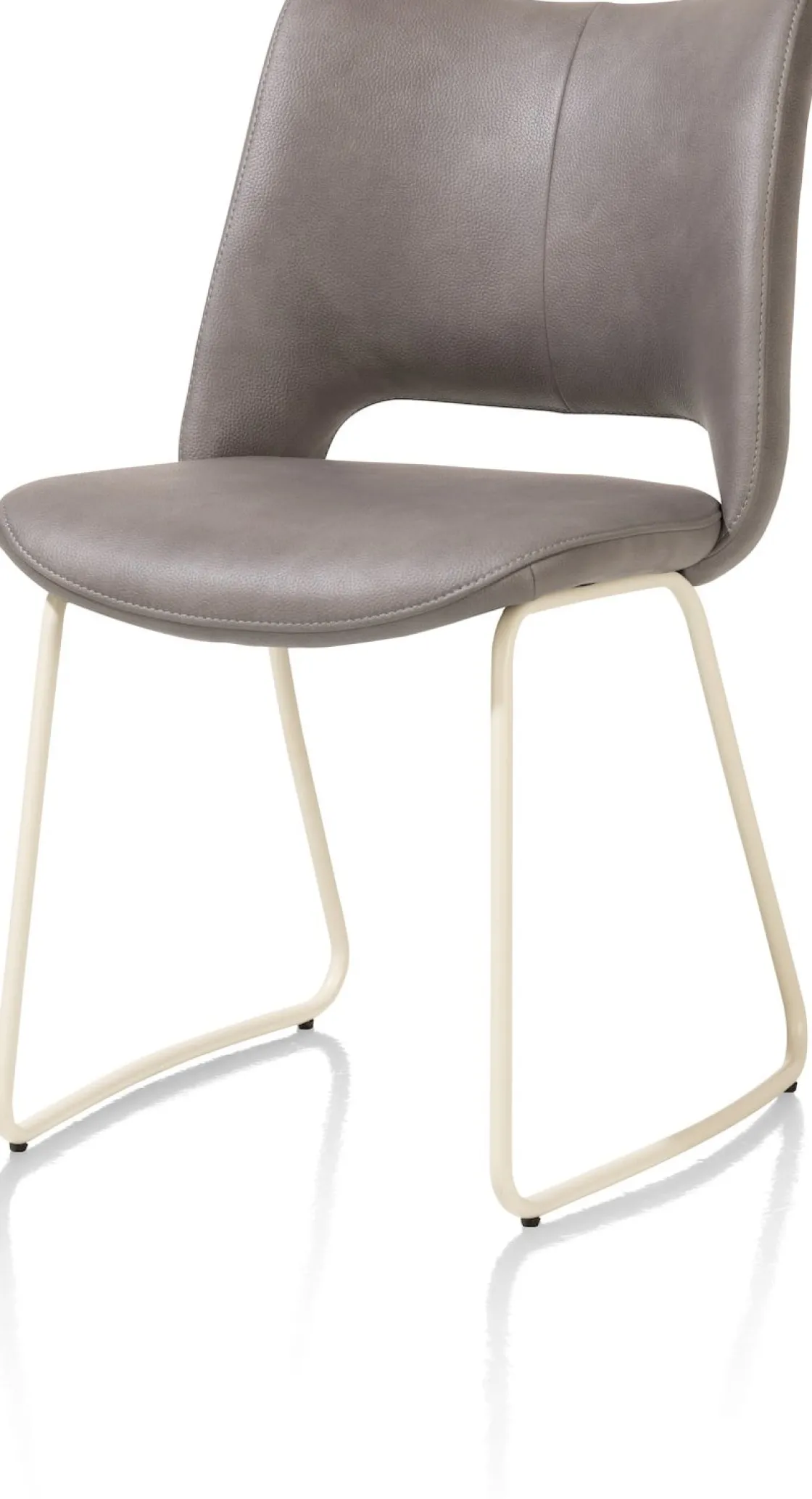 XOOON KODI eetkamerstoel - frame nebbia - stof Pala - leverkleur^ Eetkamerstoelen