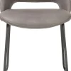 XOOON KODI eetkamerstoel - frame graphite - stof Pala - leverkleur^ Eetkamerstoelen