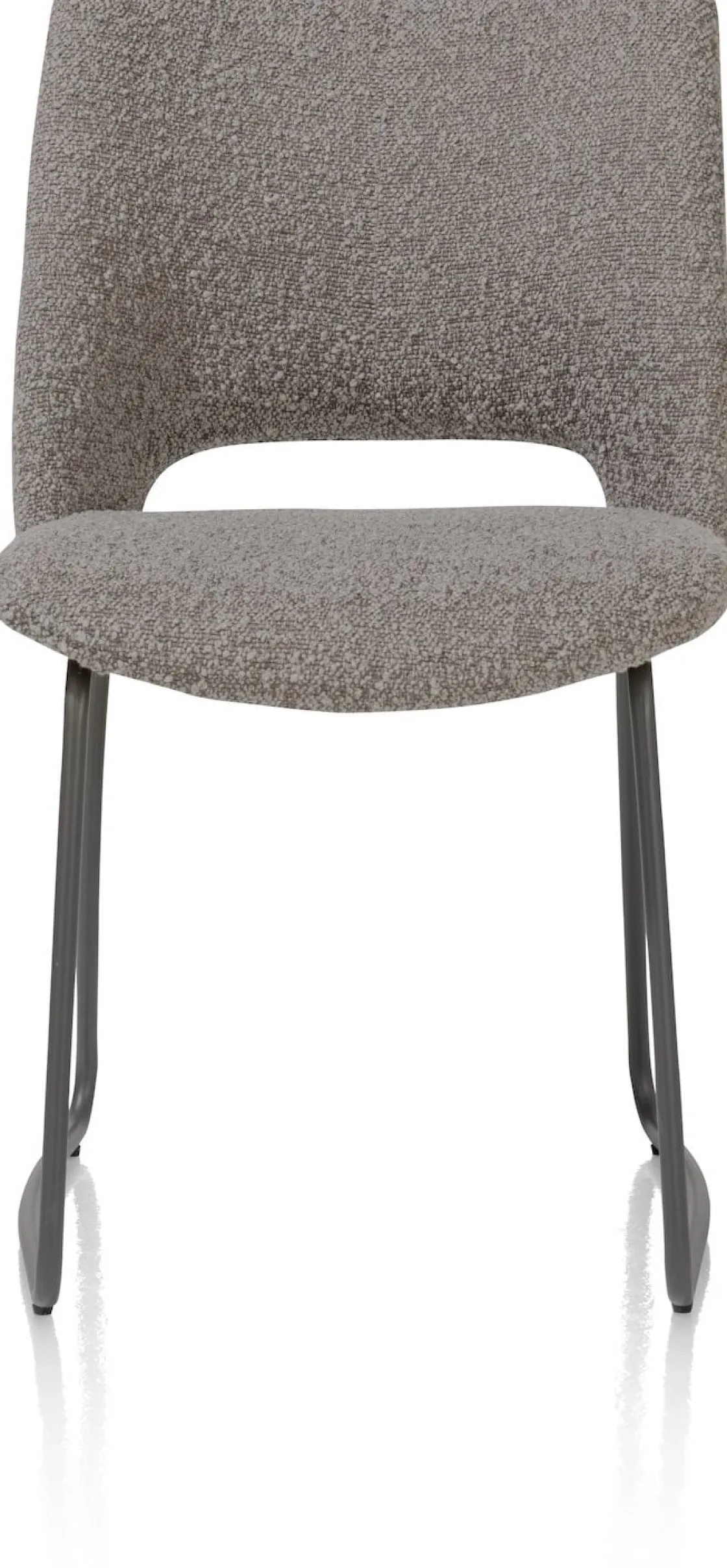 XOOON KODI eetkamerstoel - frame graphite - stof Brioni - leverkleur^ Eetkamerstoelen