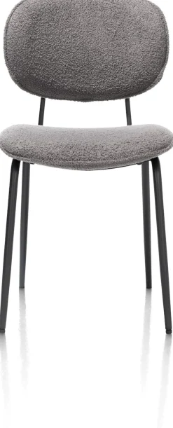 XOOON LEXI eetkamerstoel (zwart frame ROB) -^ Eetkamerstoelen