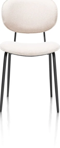 XOOON LEXI eetkamerstoel (zwart frame ROB) -^ Eetkamerstoelen