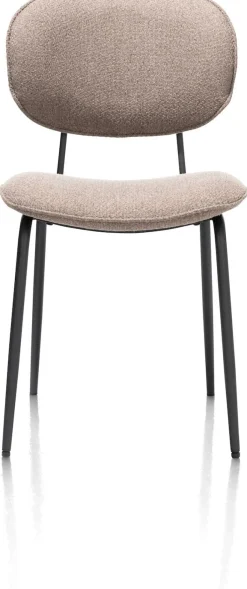 XOOON LEXI eetkamerstoel (zwart frame ROB) -^ Eetkamerstoelen