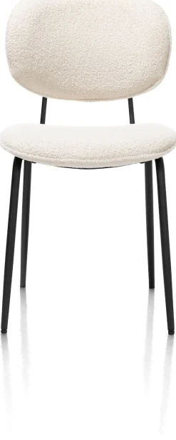 XOOON LEXI eetkamerstoel (zwart frame ROB) -^ Eetkamerstoelen
