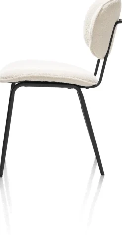 XOOON LEXI eetkamerstoel (zwart frame ROB) -^ Eetkamerstoelen