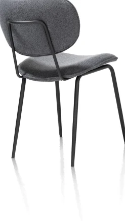 XOOON LEXI eetkamerstoel (zwart frame ROB) -^ Eetkamerstoelen