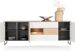 XOOON LINDFIELD dressoir 240 cm - eiken look^ Dressoirs
