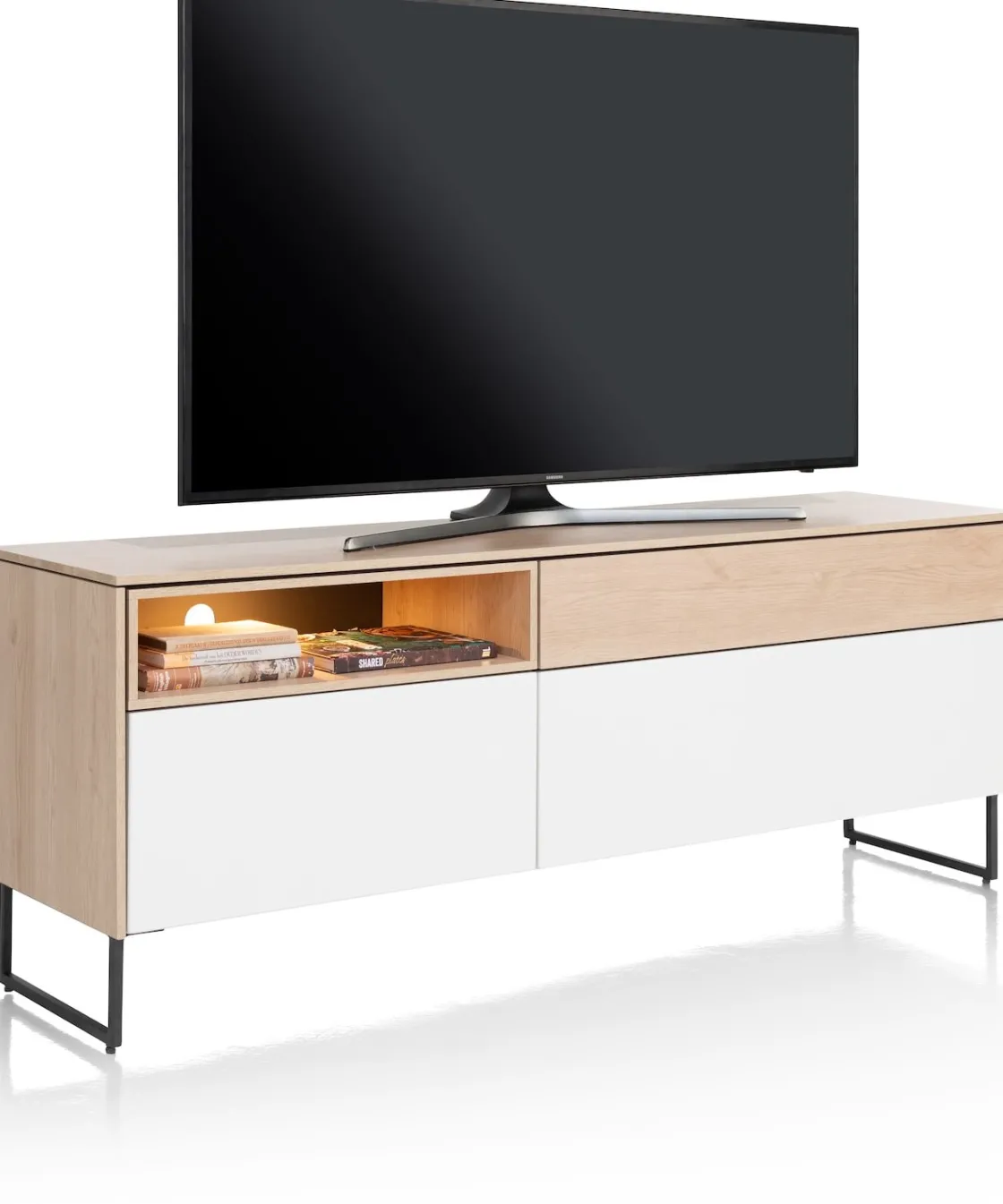 XOOON LINDFIELD lowboard 160 cm - eiken look^ Tv-Meubelen|Dressoirs