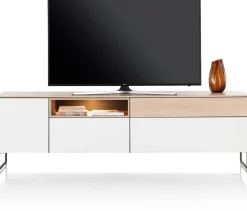 XOOON LINDFIELD lowboard 200 cm - eiken look^ Tv-Meubelen|Dressoirs