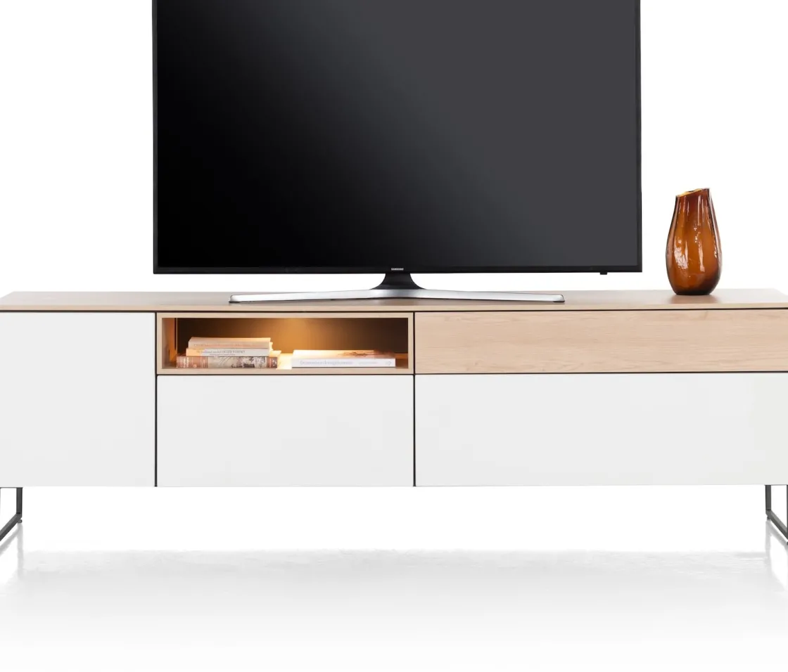 XOOON LINDFIELD lowboard 200 cm - eiken look^ Tv-Meubelen|Dressoirs