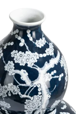 XOOON Ling vaas H61cm in kleur Blauw shop je bij COCOmaison^ Woonaccessoires