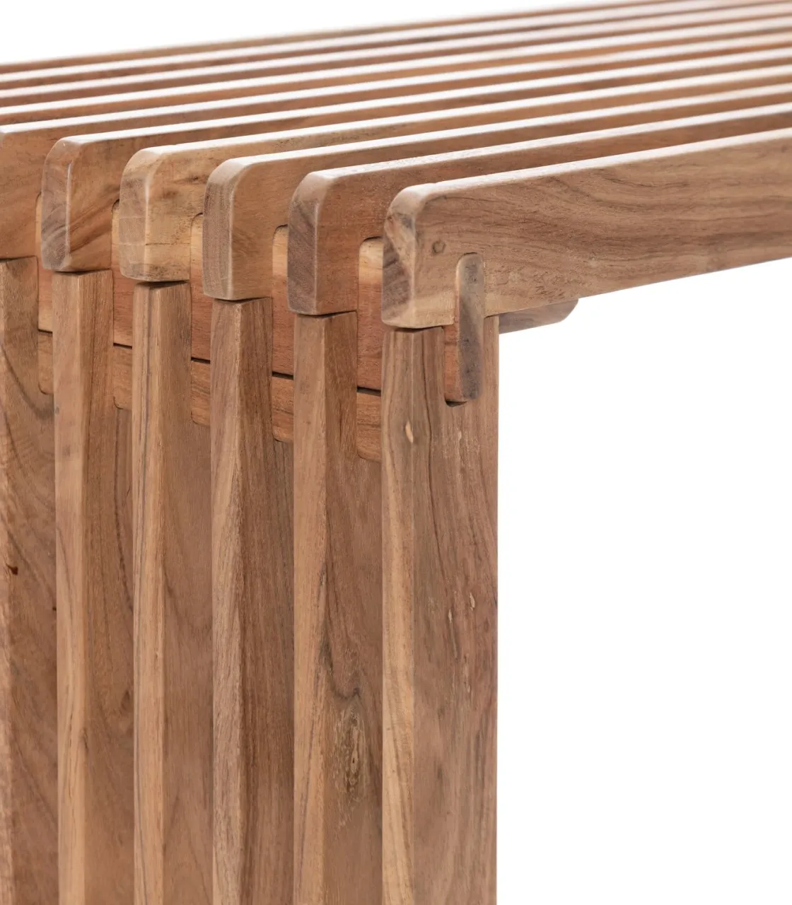 XOOON Lino bankje (96cm) in kleur Naturel van COCOmaison^ Woonaccessoires|Poef/Hockers