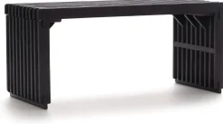 XOOON Lino bankje (96cm) in kleur Zwart van COCOmaison^ Poef/Hockers|Woonaccessoires