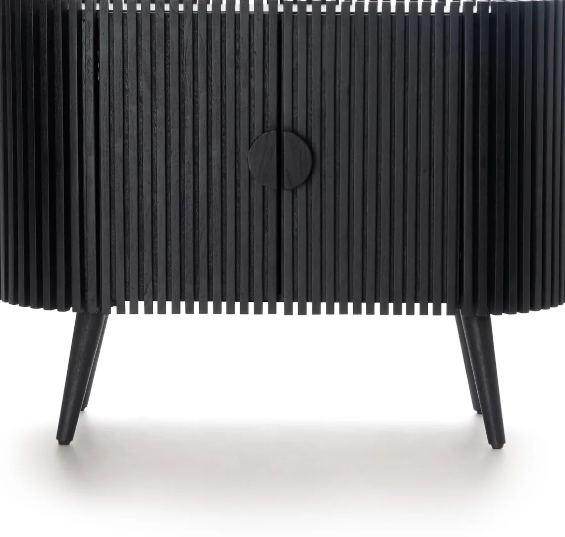 XOOON Lino kast (100cm) in kleur Zwart van COCOmaison^ Woonaccessoires