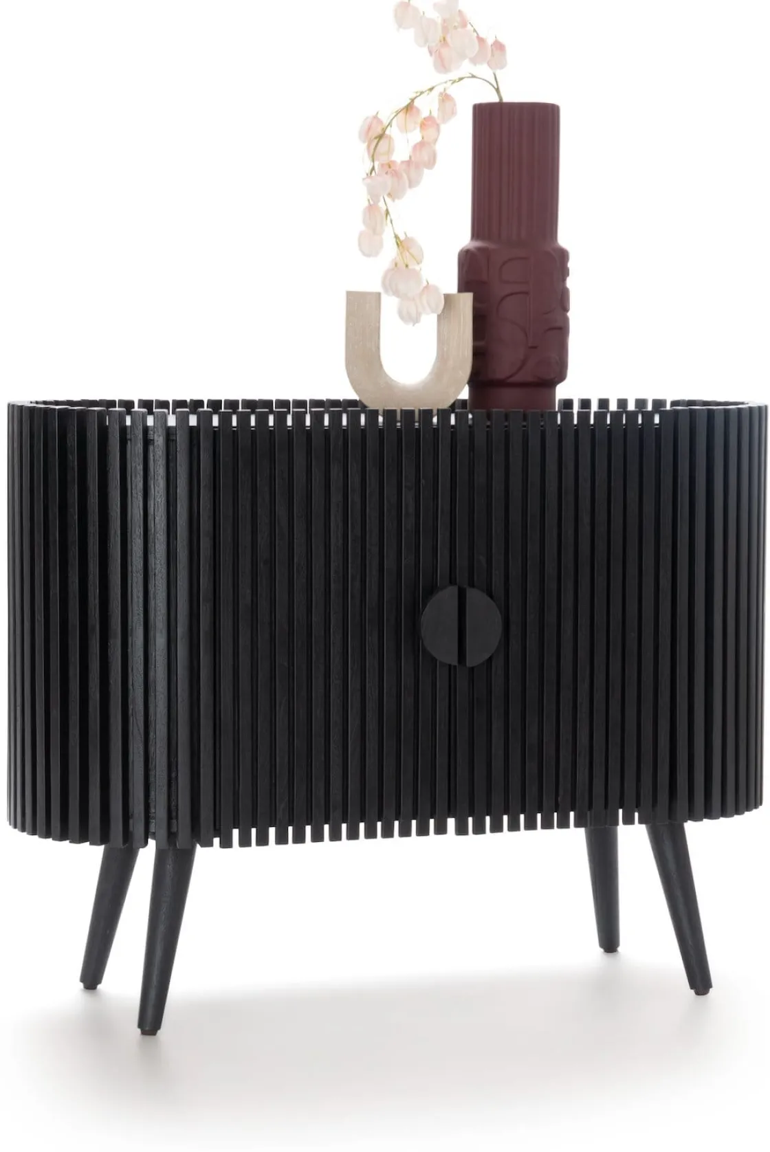 XOOON Lino kast (100cm) in kleur Zwart van COCOmaison^ Woonaccessoires
