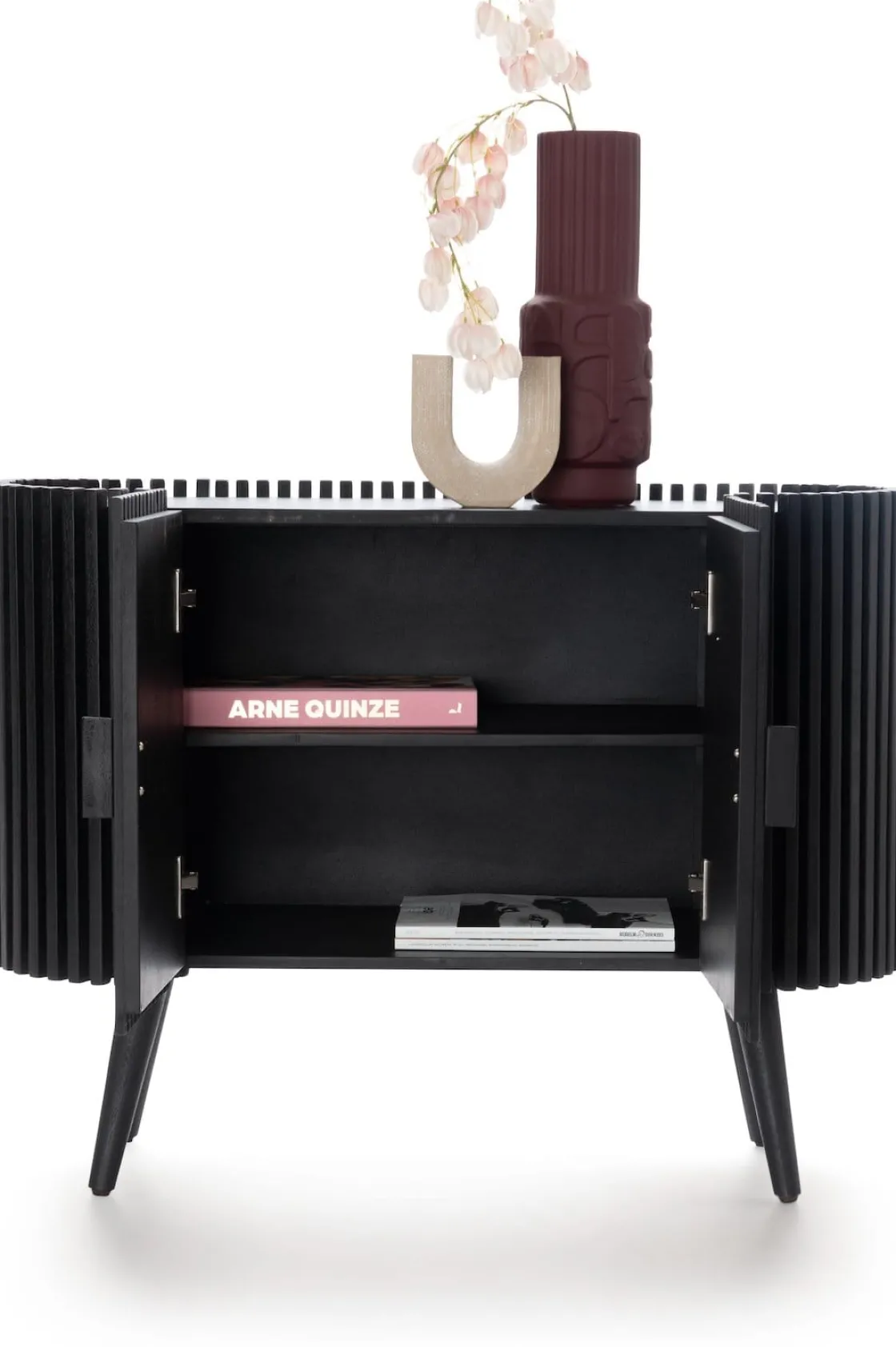 XOOON Lino kast (100cm) in kleur Zwart van COCOmaison^ Woonaccessoires