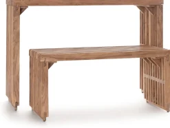 XOOON Lino wandtafel (120cm) in kleur Naturel van COCOmaison^ Woonaccessoires|Wandtafels