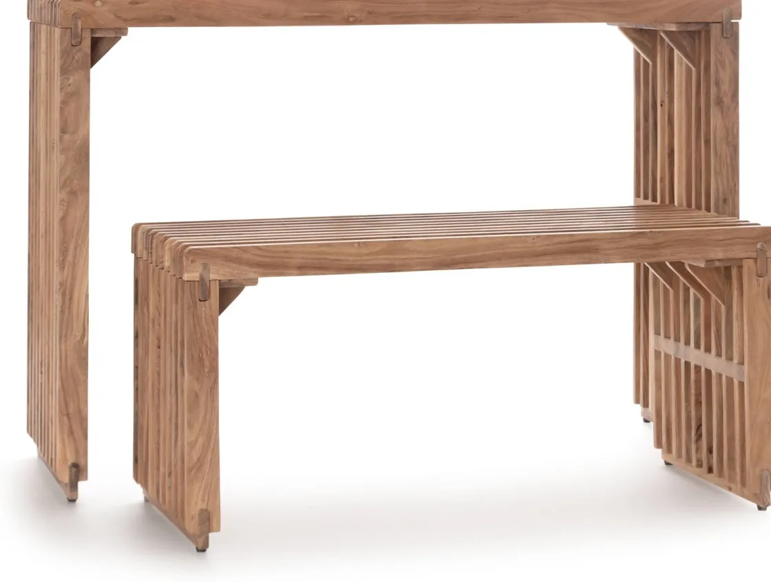 XOOON Lino wandtafel (120cm) in kleur Naturel van COCOmaison^ Woonaccessoires|Wandtafels