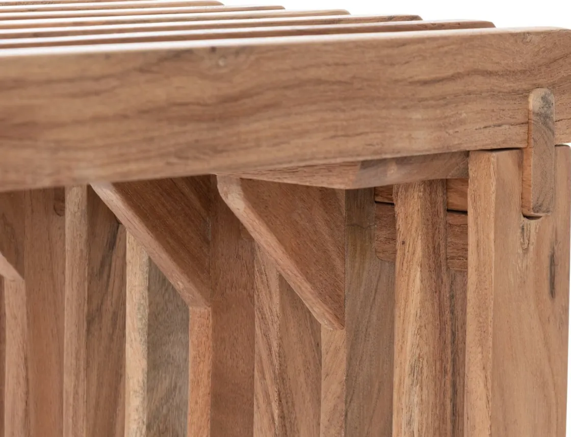 XOOON Lino wandtafel (120cm) in kleur Naturel van COCOmaison^ Woonaccessoires|Wandtafels
