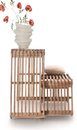 XOOON Lino wandtafel (120cm) in kleur Naturel van COCOmaison^ Woonaccessoires|Wandtafels