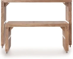 XOOON Lino wandtafel (120cm) in kleur Naturel van COCOmaison^ Woonaccessoires|Wandtafels