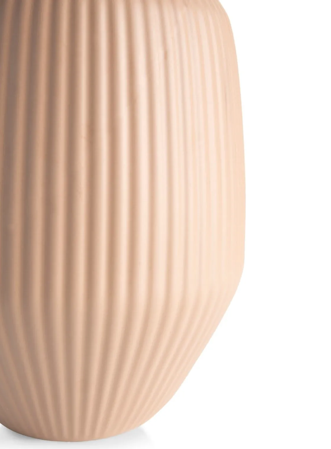 XOOON Liv vaas H28cm in de kleur Beige - COCOmaison^ Woonaccessoires