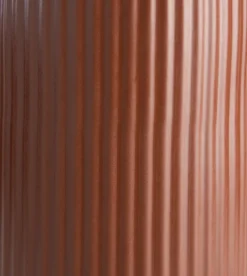 XOOON Liv vaas H44cm in de kleur Terra Cotta - COCOmaison^ Woonaccessoires