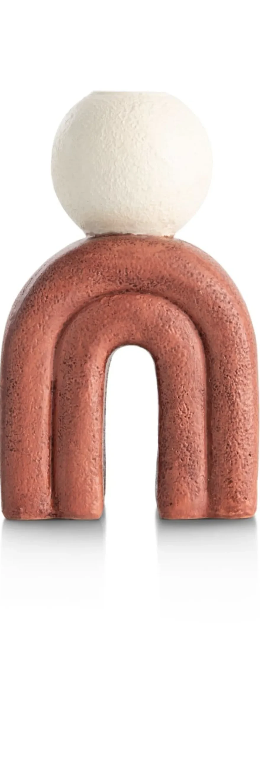 XOOON Lot kandelaar H15,5cm in de kleur Bruin - COCOmaison^ Woonaccessoires