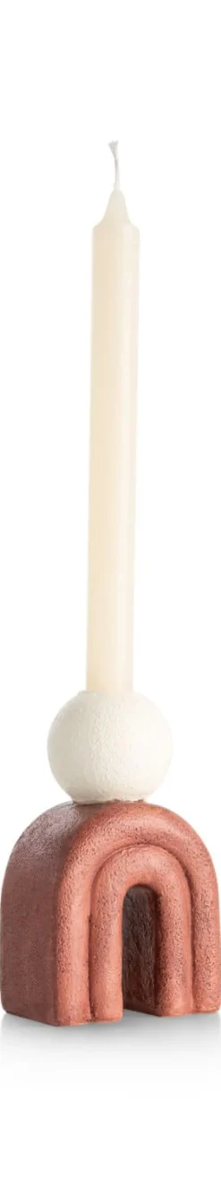 XOOON Lot kandelaar H15,5cm in de kleur Bruin - COCOmaison^ Woonaccessoires