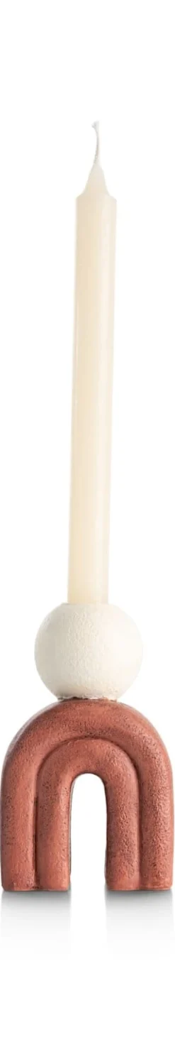 XOOON Lot kandelaar H15,5cm in de kleur Bruin - COCOmaison^ Woonaccessoires