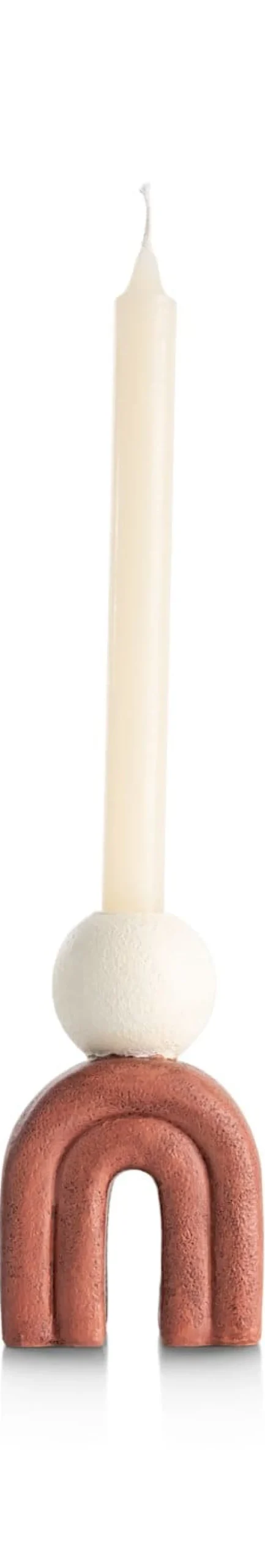 XOOON Lot kandelaar H15,5cm in de kleur Bruin - COCOmaison^ Woonaccessoires