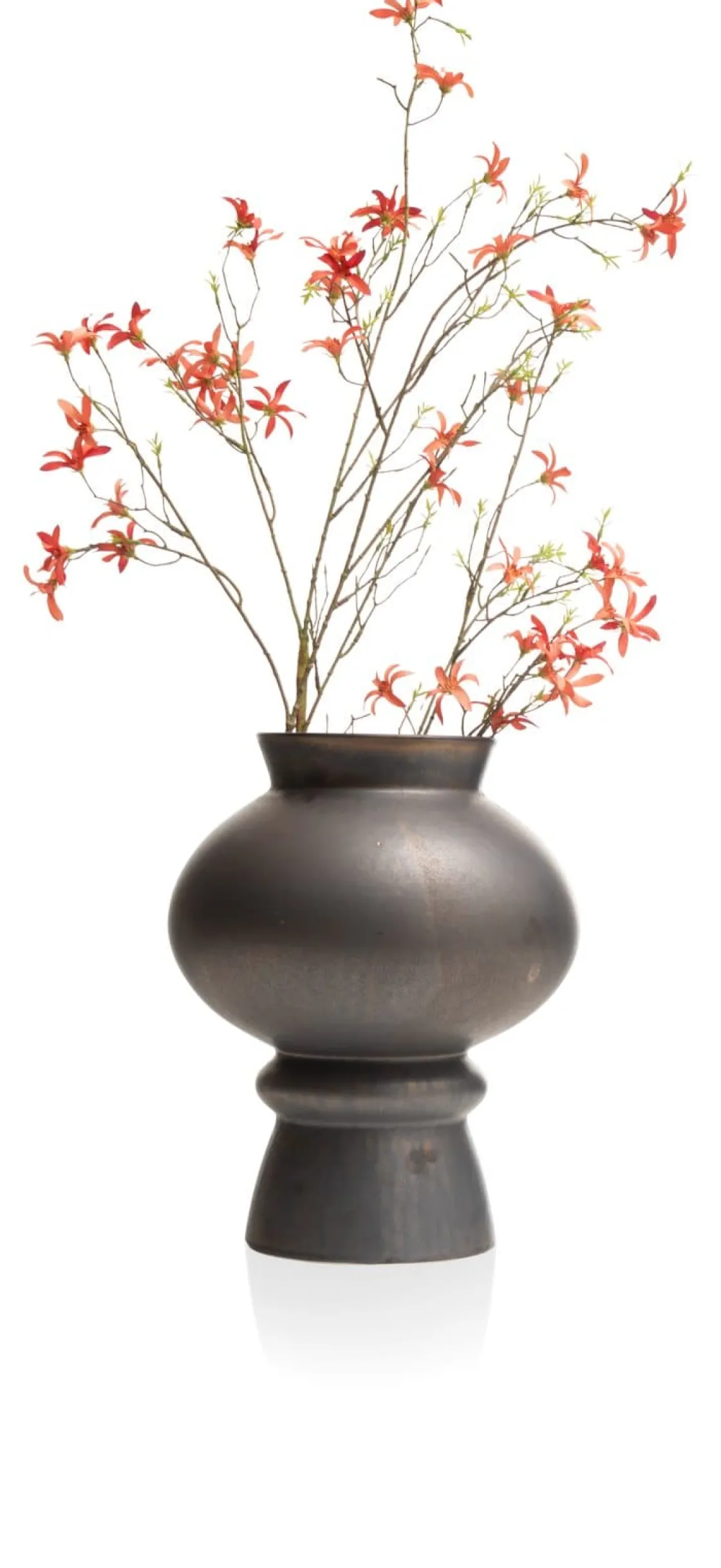 XOOON Lovia vaas (H43cm) in de kleur Bruin - COCOmaison^ Woonaccessoires