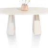 XOOON LUND eetkamertafel ovaal (210x120cm) cone poot -^ Tafelconfigurator|Eettafels