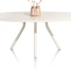 XOOON LUND eetkamertafel ovaal (210x120cm) centrale poot lang -^ Tafelconfigurator|Eettafels
