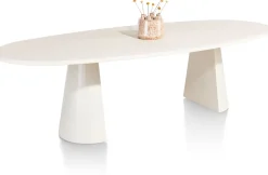 XOOON LUND eetkamertafel ovaal (270x120cm) cone poot -^ Tafelconfigurator|Eettafels