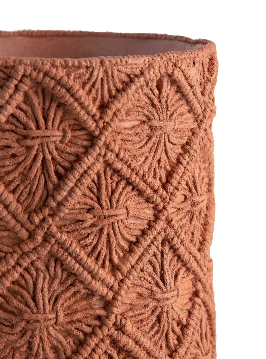 XOOON Maeve pot H26cm in de kleur Terra Cotta - COCOmaison^ Woonaccessoires