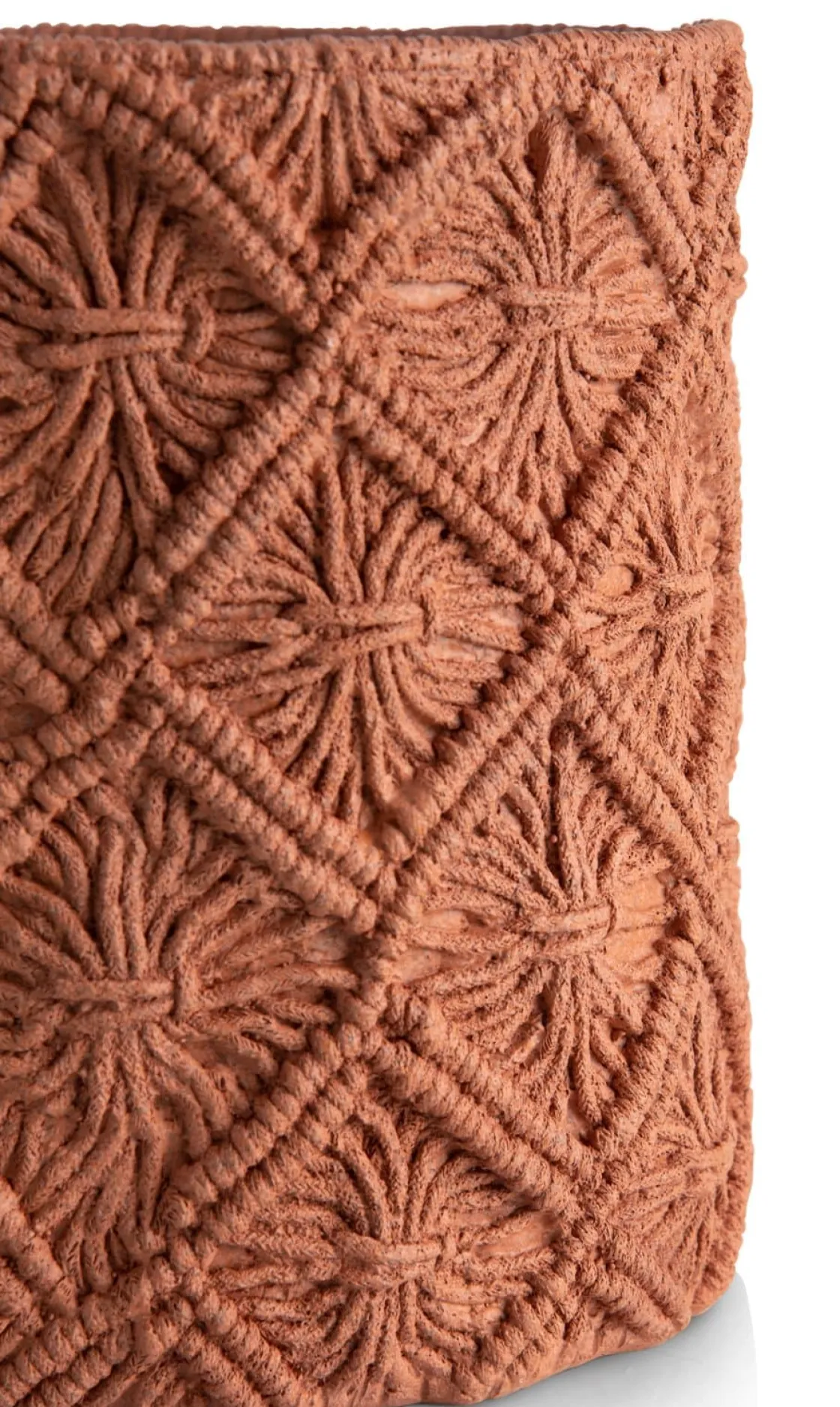 XOOON Maeve pot H26cm in de kleur Terra Cotta - COCOmaison^ Woonaccessoires