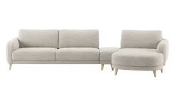 XOOON Manciano, 3 zits arm links - poef/hocker triangel 25 x 60 cm - longchair rechts 170 cm^ Manciano