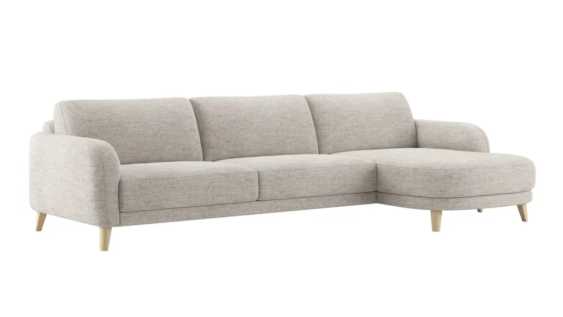 XOOON Manciano, 3 zits arm links - longchair rechts 170 cm^ Manciano