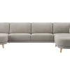 XOOON Manciano, Longchair links 170 cm - 2,5 zits zonder armen - ottomane groot rechts^ Manciano