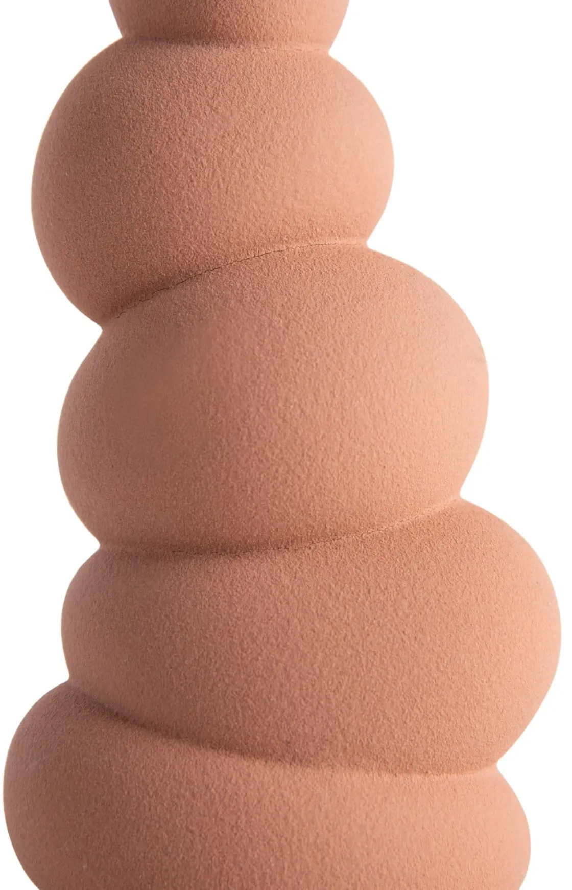 XOOON Maria kandelaar H23,5cm in de kleur Terra Cotta - COCOmaison^ Woonaccessoires