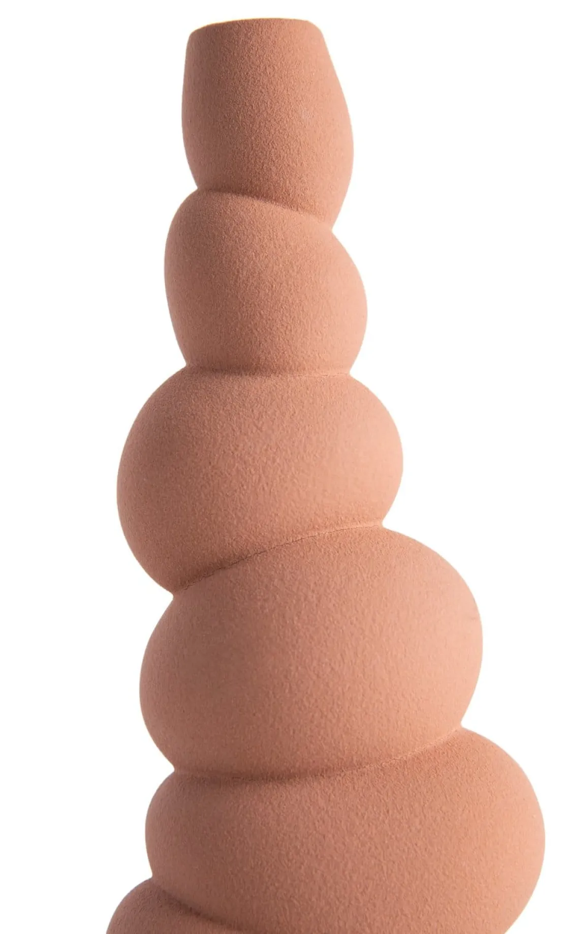 XOOON Maria kandelaar H23,5cm in de kleur Terra Cotta - COCOmaison^ Woonaccessoires