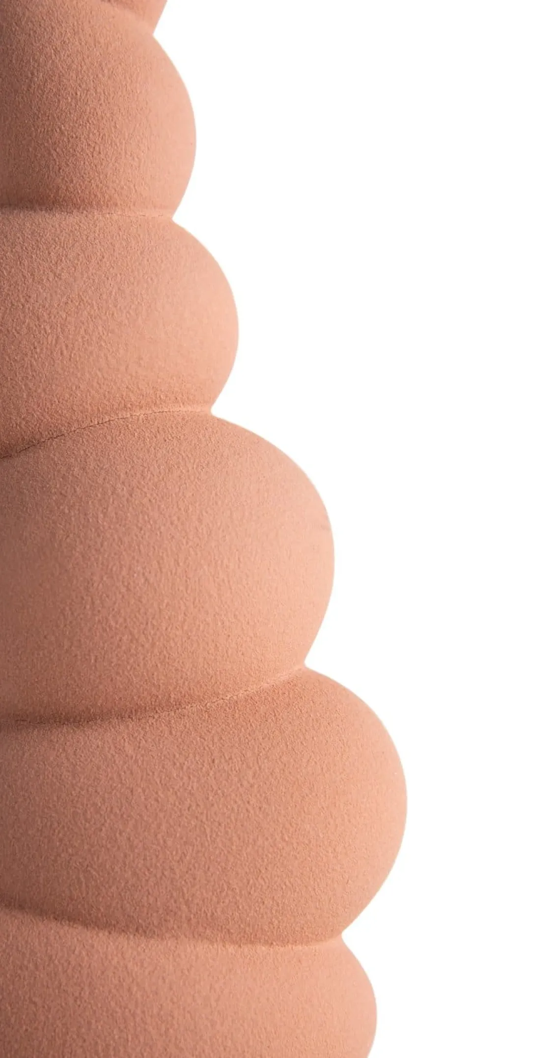 XOOON Maria kandelaar H23,5cm in de kleur Terra Cotta - COCOmaison^ Woonaccessoires