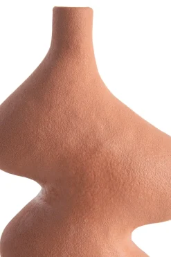 XOOON Maria vaas H30,5cm in de kleur Terra Cotta - COCOmaison^ Woonaccessoires