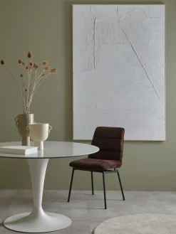 XOOON Master Strokes schilderij wit canvas 120x180cm - COCOmaison^ Wanddecoraties|Woonaccessoires