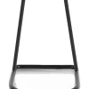 XOOON Masura laptoptafel met zwart metalen poot 55x48cm^ Tafelconfigurator|Bijzettafels