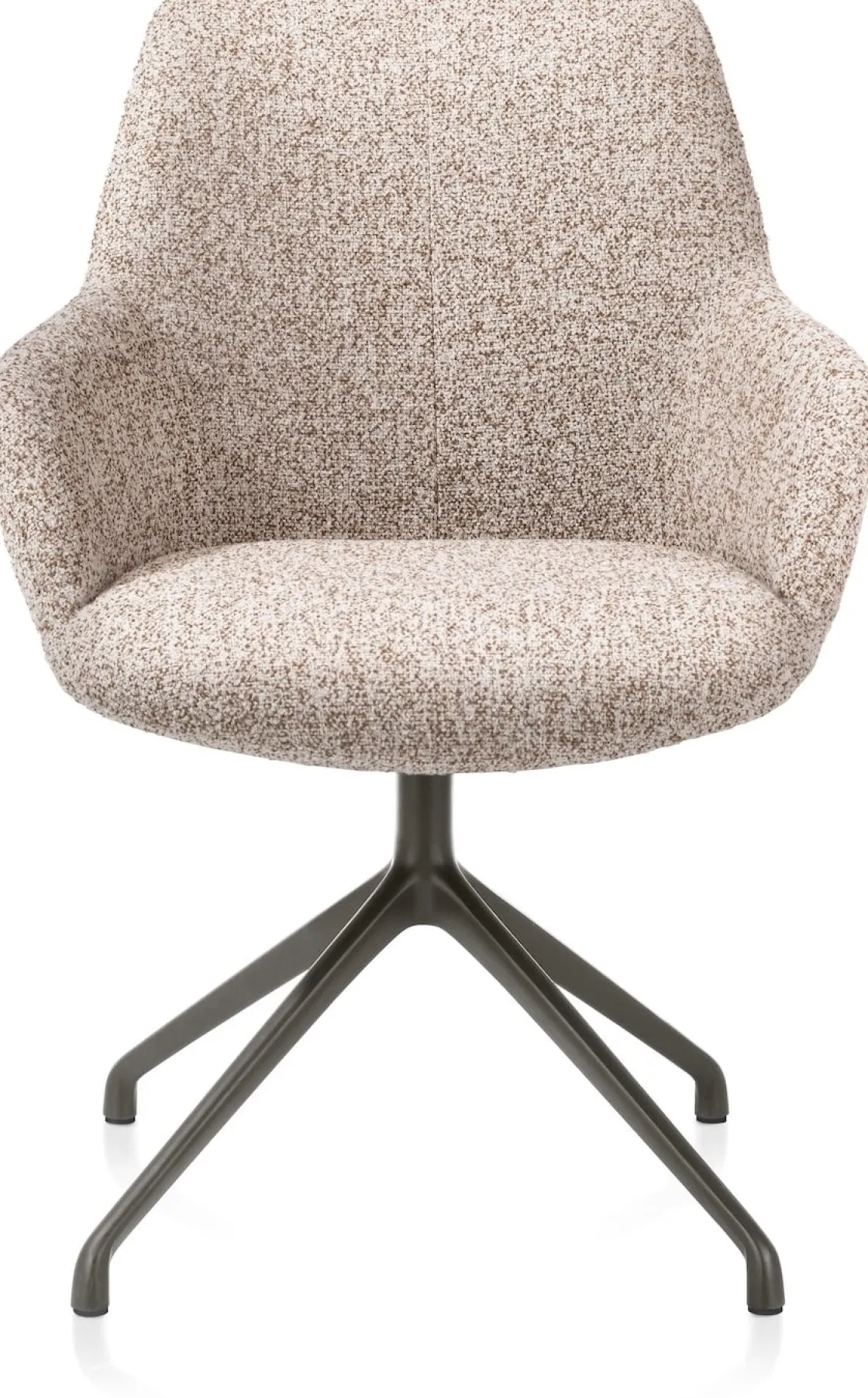 XOOON Mats armleuningstoel - draaibaar in de kleur Koper -^ Armstoelen