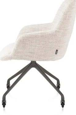 XOOON Mats armleuningstoel in de kleur Crème -^ Armstoelen