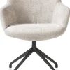 XOOON Mats, armstoel - aluminium frame 4-poots - draaibaar - selected choices^ Armstoelen
